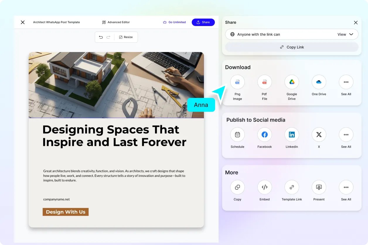 Free AI WhatsApp Post Generator, Create Post Images Online [ No Signup ]